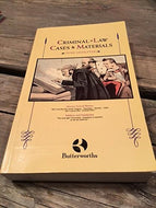 Criminal Law Cases and Materials