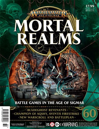 Warhammer Age of Sigmar: Mortal Realms, Part 60 (magazine only): Bladegheist Revenants, Champion of Aqshy, Aventis Firestrike, New Warscroll and Battleplan