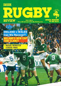Irish Rugby Review, Vol 5, No 3, March 1988: Official magazine of the IRFU - Ireland v Wales, Ireland's new cap Tom Clancy, Maxol Munster League final