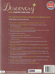Discovery: New Poetry for 2020 - For Leaving Certificate Higher and Ordinary Level, With Notes and Guidelines. Free Poetry CD.