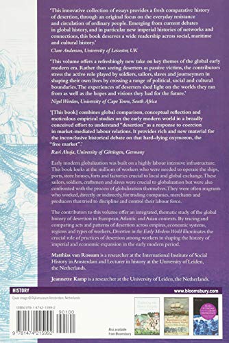 Desertion in the Early Modern World: A Comparative History