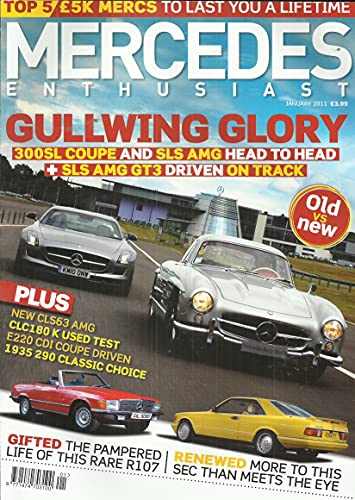 Mercedes Enthusiast magazine, Issue 111, January 2011