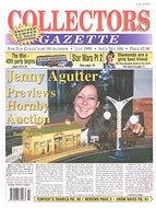 Collectors Gazette magazine, Number 184, July 1999 - For Toy Collectors Worldwide