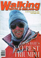Walking World Ireland magazine, No 38, July/August 2000: Gavin Bate's Everest Triumph, Blackhead, the Gobbins, Dingle Peninsula, Inchydoney Island, West Cork, Raven's Rock, Prince William's Seat