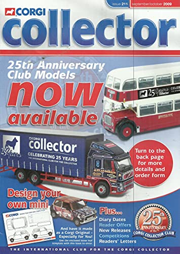 Corgi Collector magazine - Issue 211, September/October 2009