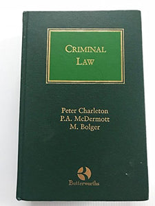 Irish Criminal Law (Butterworths Irish law library)