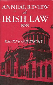 Annual Review of Irish Law 1989 (1989)