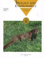 Biology and Environment, Volume 104B, Number 1, May 2004: Proceedings of the Royal Irish Academy