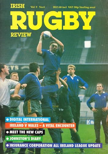 Irish Rugby Review, Vol 9, No 4, January 1992: Digital International, Ireland v Wales, new caps, Insurance Corporation All Ireland League update