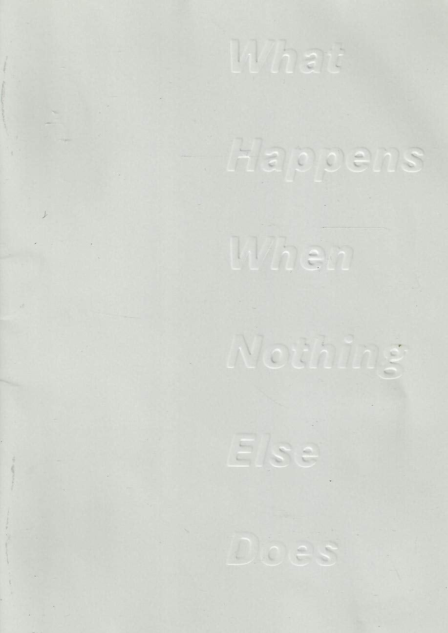 What Happens When Nothing Else Does: MA:AP 2015, Crawford College of Art and Design (CIT)