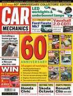 Car Mechanics magazine, April 2018: 60th anniversary, Nissan electric van, Ford Fiesta Mk7, Vauxhall 2.0 CDTi oil pick-up pipe seal, Honda Civic 1.6 i-DTEC diagnostics, Skoda Octavia