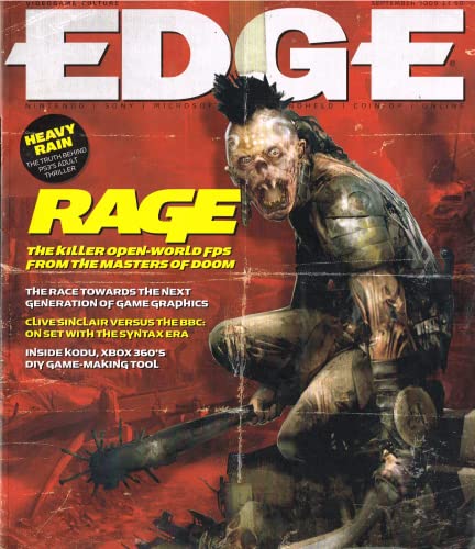 Edge magazine, No 205, September 2005: Rage: The Killer Open-World FPS from the Masters of Doom. Videogame Culture: Nintendo, Sony, Microsoft, PC, Handheld, Coin-op, Online