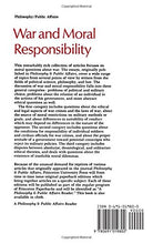 Load image into Gallery viewer, War and Moral Responsibility: A Philosophy and Public Affairs Reader (Philosophy and Public Affairs Readers)