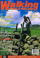 Walking World Ireland magazine, No 45, September/October 2001: New Zealand South Island, Accidents, Slievemore Mountain, Rossbeigh Hill, Port, Carrigvore, Gravale, Duff Hill