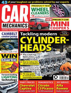Car Mechanics magazine, cylinder heads, Saab TTiD cambelt and water pump, BMW Mini Cooper S, Chevrolet Captiva parts, Citroen C3 Picasso diagnostics, Alfa Romeo Giulia 2.2 diesel