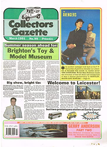 Collectors Gazette magazine, Number 99, March 1991