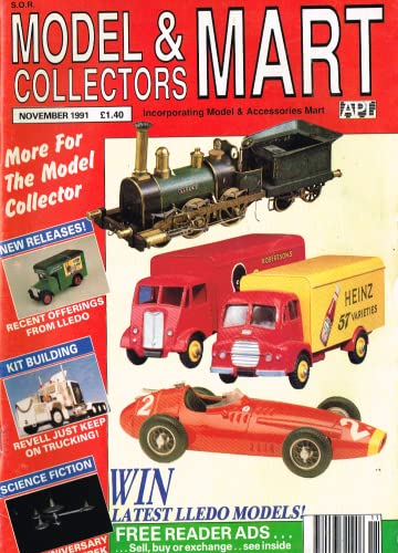 Model and Collectors Mart, November 1991 - Incorporating Model and Accessories Mart. Lledo, Revell kits, 25th anniversary of Star Trek.