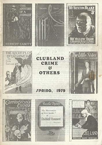 Christopher Lowder Books: Clubland Crime and Others: Spring, 1979