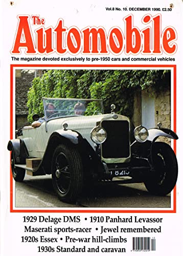 The Automobile, Vol 8, No 10, December 1990 - The magazine devoted exclusively to pre-1950 cars and commercial vehicles
