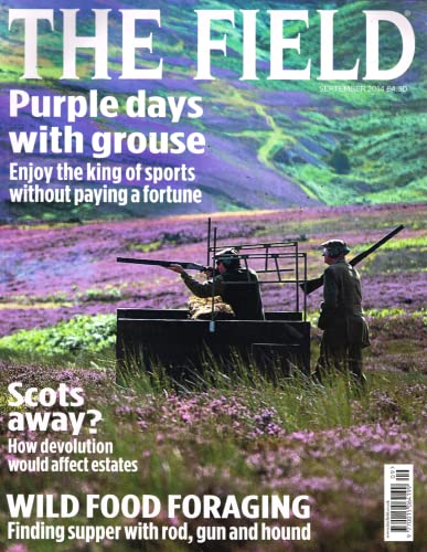 The Field magazine, September 2014: grouse, Scottish devolution, wild food foraging