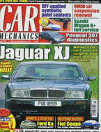 Car Mechanics magazine, August 2012: Jaguar XJ, Ford Ka parts, Fiat Coupé, BMW air suspension, Peugeot 307 diagnostics, Suzuki Wagon R+