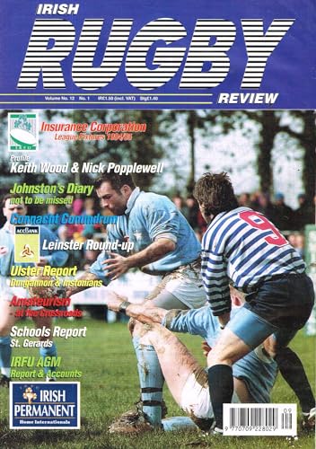 Irish Rugby Review, Vol 12, No 1, 1994: Keith Wood, Nick Popplewell, Connacht, Leinster, Ulster, amateurism, St Gerard's School, IRFU AGM