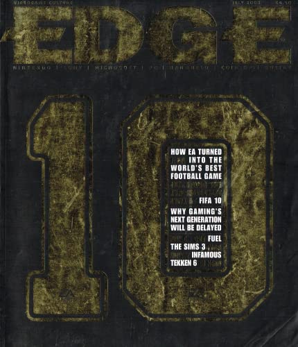 Edge magazine, No 203, July 2009: The exclusive first look at Fifa 10. Videogame Culture: Nintendo, Sony, Microsoft, PC, Handheld, Coin-op, Online
