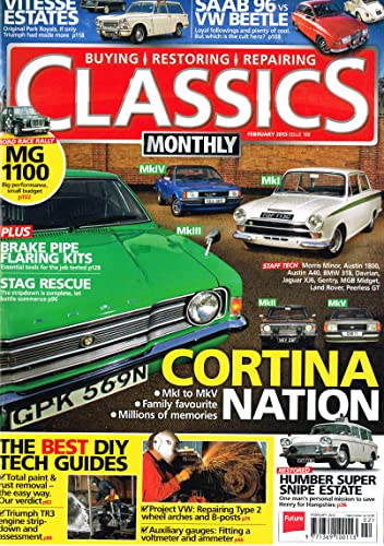 Classics Monthly magazine, February 2013, Issue 199 - Cortina Nation