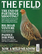 The Field magazine, April 2008: the end of partridge shooting?, boar in Croatia, pike, Canadian canoe, sow a wild meadow