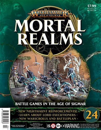 Warhammer Age of Sigmar: Mortal Realms, Part 24 (magazine only): New Nighthaunt Reinforcements, Learn about Lord Executioners, New Warscrolls and Battleplan