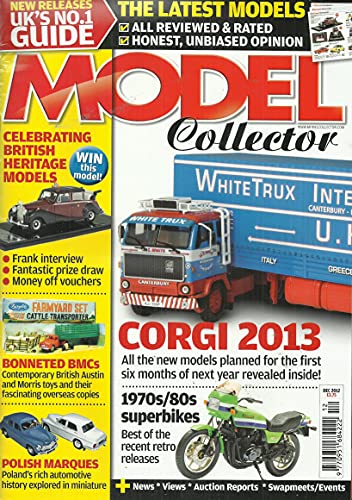 Model Collector magazine - Volume 27, Number 12, Whole Number 299, December 2012