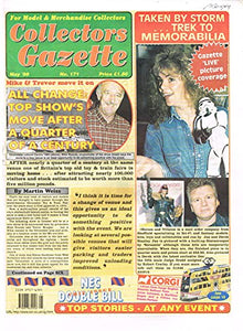 Collectors Gazette magazine, Number 171, May 1998