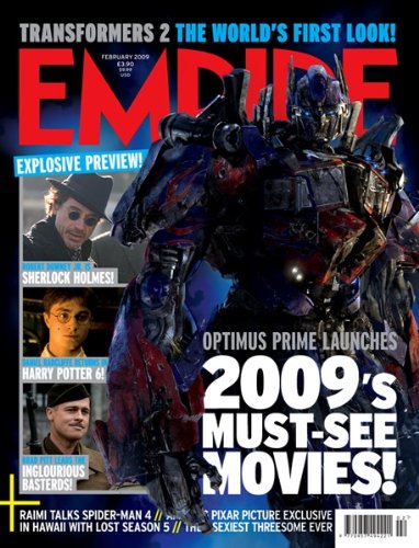 Empire Magazine, Issue 236, February 2009 - Explosive 2009 Preview, Milk, Danny Boyle, Lost Season 5, Anvil, Vicky Christina Barcelona