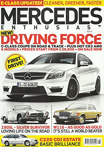 Mercedes Enthusiast magazine, Issue 117, July 2011
