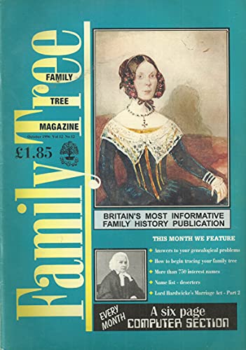 Family Tree Magazine, October 1996, Volume 12, Number 12