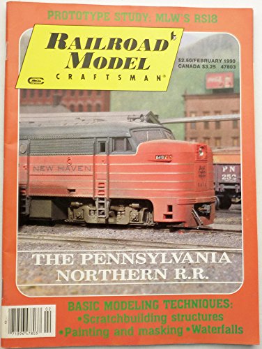 Railroad Model Craftsman February 1990 - Vol 58 No. 9