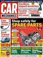 Car Mechanics magazine, October 2016: spare parts, Audi A3 TDI PD cam sensor, Ford Transit diagnostics, Saab 9000 2.3-litre Aero, Mercedes C-Class, Skoda Yeti parts, Ford Ka clutch