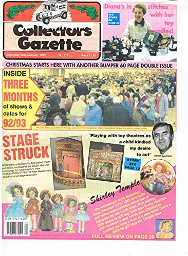 Collectors Gazette magazine, Number 117, December 1992/January 1993