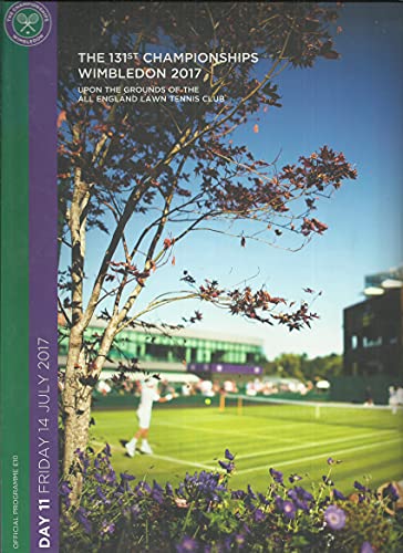The 131st Championships, Wimbledon 2017 programme - Day 11, Friday 14 July 2017