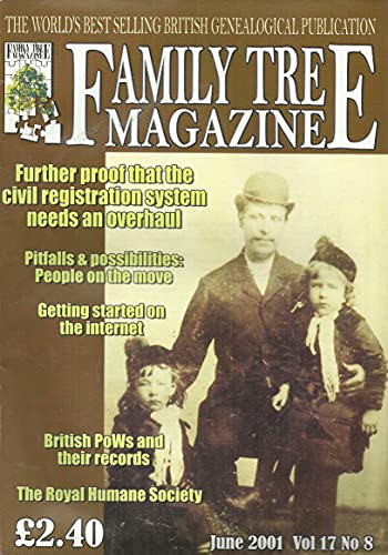 Family Tree Magazine, June 2001, Volume 17, Number 8