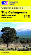 Cairngorms - Aviemore and Glen Avon: Sheet 3 (Outdoor Leisure Maps)