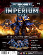 Warhammer 40,000 Imperium (magazine only), part 06: Battle Games in the 41st Millennium - Aggressors Attack!, Paint with Abaddon Black, Your Most Brutal Battle Yet
