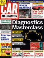 Car Mechanics magazine, October 2018: diagnostics masterclass, Land Rover Discovery 2.7 turbodiesel fault-finding, VW Golf GTI MkV, Alfa Romeo MiTo, Skoda Superb Mk2, Jaguar X-Type 2.5 V6