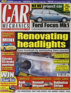 Car Mechanics magazine, January 2014: renovating headlights, BMW Mini, Citroen C5 brakes, Audi A3 1.6-litre petrol, Renault Mégane diagnostics