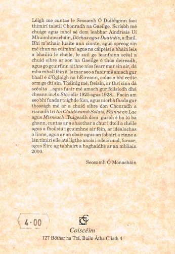 Timire Aniar: Tomás Ó Mannacháin