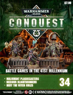 Warhammer 40,000 Conquest magazine, part 34: Battle Games in the 41st Millennium - Malignant Plaguecasters, Noxious Blightbringers, Deny the Witch Rules