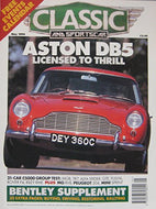 Classic & Sportscar magazine 05/1994 Aston Martin DB4, MG RV8, Bentley, Mini