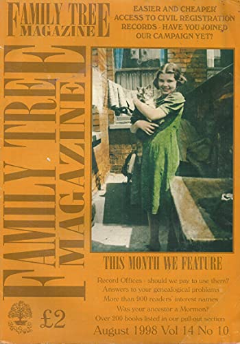 Family Tree Magazine, August 1998, Volume 14, Number 10