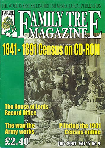 Family Tree Magazine, July 2001, Volume 17, Number 9