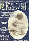 Family Tree Magazine, March 2001, Volume 17, Number 5